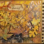 Harvest art journal page