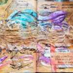 flow art journal page