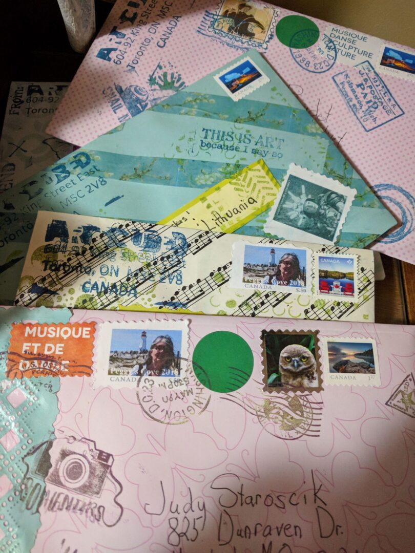 Mail Art Ready To Send